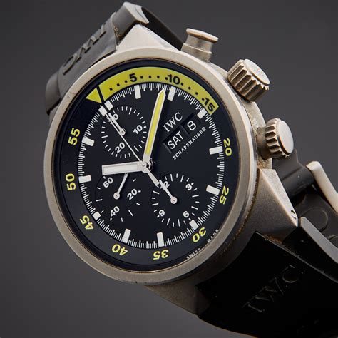 IWC Aquatimer Chronograph for ,058 for sale from a Trusted 